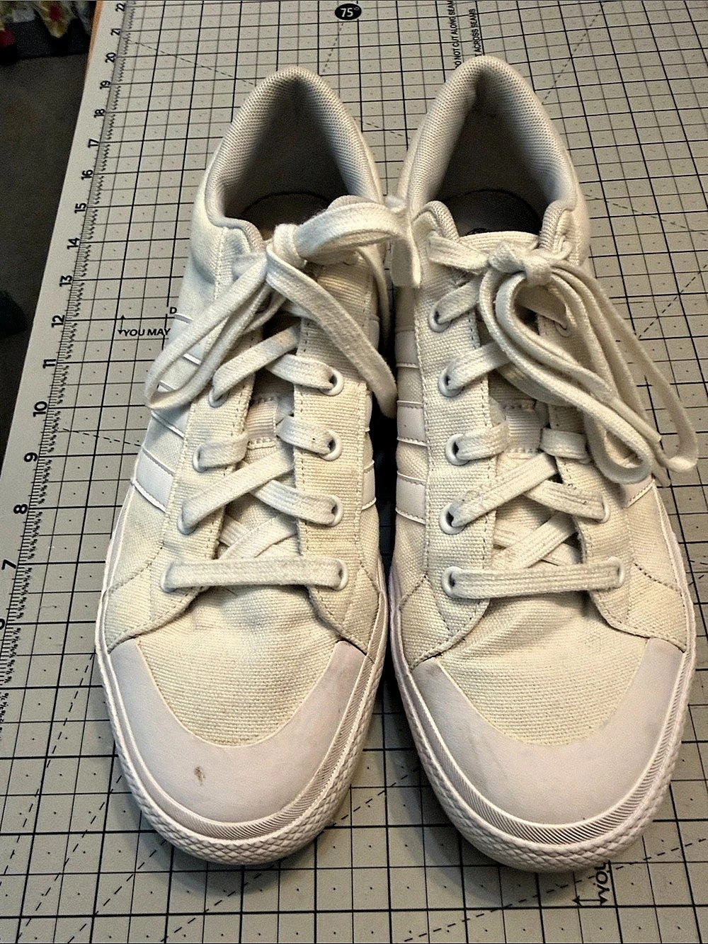 adidas Bravada 2.0 Platform Shoes White US 10